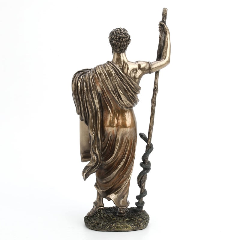 JFSM INC WU Hippocrates of Cos Holding Hippocratic Oath Physician Statue Sculpture Figurine - Image 5